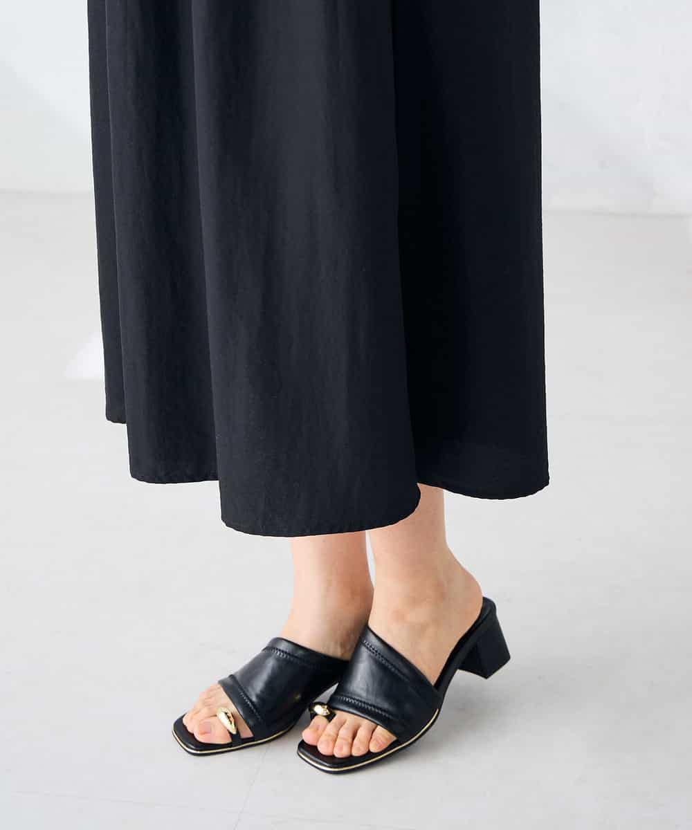 K2EHD16059 a.v.v(アー・ヴェ・ヴェ) カフタンワンピース ライトイエロー