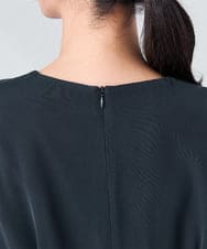 K2EKA06099 a.v.v(アー・ヴェ・ヴェ) 【洗える】ウエストタックワンピース ネイビー