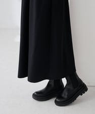 K2EKA10089 a.v.v(アー・ヴェ・ヴェ) 【洗える】バックオープンキャミワンピース グレー