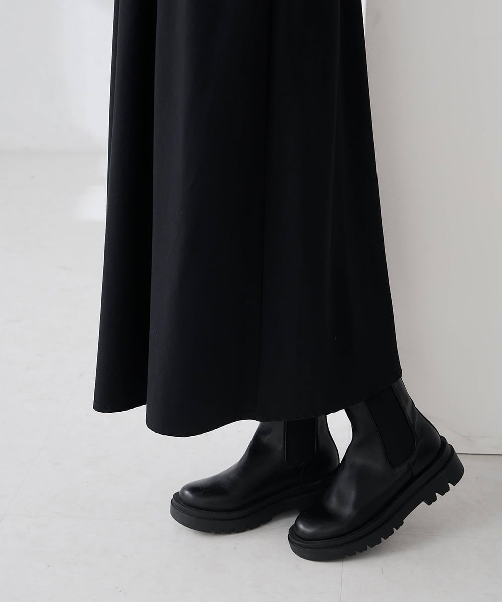 K2EKA10089 a.v.v(アー・ヴェ・ヴェ) 【洗える】バックオープンキャミワンピース グレー