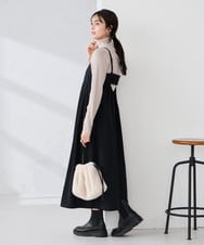 K2FAD01029 a.v.v(アー・ヴェ・ヴェ) リブタートルニット レッド