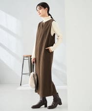 K2FAD01029 a.v.v(アー・ヴェ・ヴェ) リブタートルニット レッド