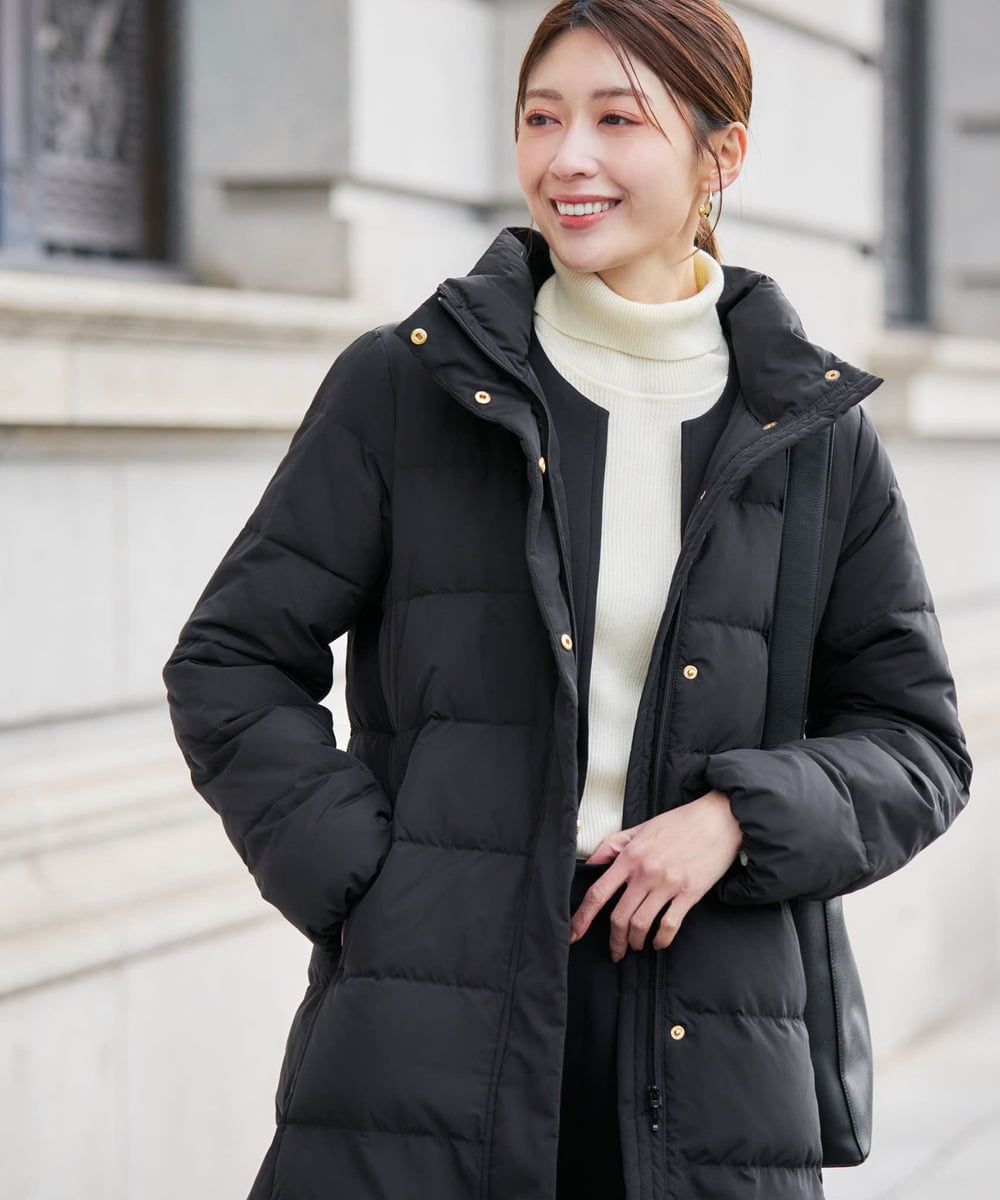 K2FAD01029 a.v.v(アー・ヴェ・ヴェ) リブタートルネックニットプルオーバー レッド