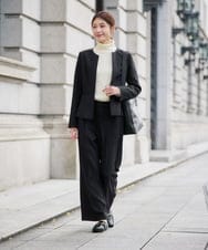 K2FAD01029 a.v.v(アー・ヴェ・ヴェ) リブタートルネックニットプルオーバー レッド