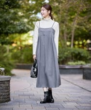 K2FAD01029 a.v.v(アー・ヴェ・ヴェ) リブタートルネックニットプルオーバー レッド