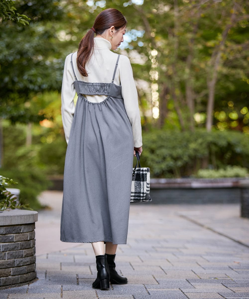 K2FAD01029 a.v.v(アー・ヴェ・ヴェ) リブタートルネックニットプルオーバー レッド