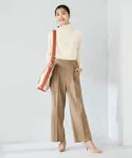 K2FAD01029 a.v.v(アー・ヴェ・ヴェ) リブタートルニット レッド