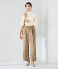 K2FAD01029 a.v.v(アー・ヴェ・ヴェ) リブタートルニット レッド