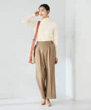 K2FAD01029 a.v.v(アー・ヴェ・ヴェ) リブタートルニット レッド