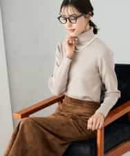 K2FAD01029 a.v.v(アー・ヴェ・ヴェ) リブタートルニット レッド