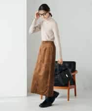 K2FAD01029 a.v.v(アー・ヴェ・ヴェ) リブタートルニット レッド