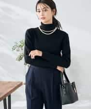 K2FAD01029 a.v.v(アー・ヴェ・ヴェ) リブタートルニット レッド