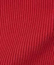 K2FAD01029 a.v.v(アー・ヴェ・ヴェ) リブタートルニット レッド