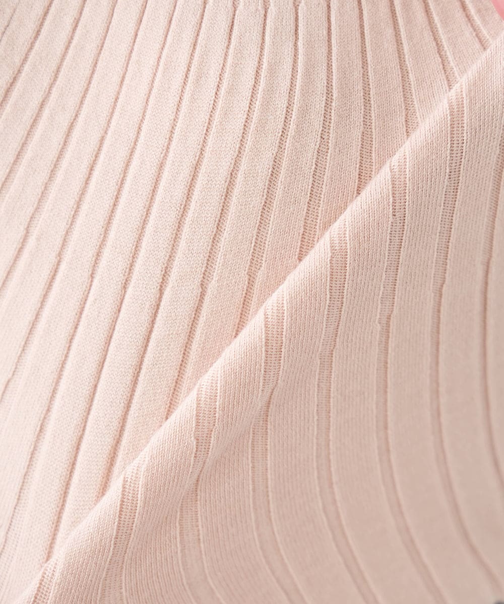 K2FAD10044 a.v.v(アー・ヴェ・ヴェ) 【洗える】求心風クルーネックニット【新色追加】 レッド