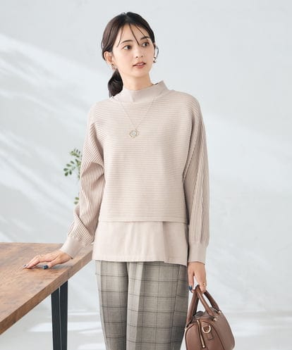 K2FAD30069 a.v.v 【2SET】クロップドニット＆ニットベスト