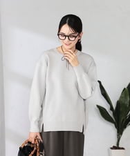 K2FAD38044 a.v.v(アー・ヴェ・ヴェ) スウェットライクニット ピンク