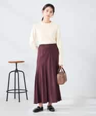 K2FAD40039 a.v.v(アー・ヴェ・ヴェ) 【洗える】プチハイネックニット グレー