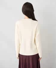 K2FAD40039 a.v.v(アー・ヴェ・ヴェ) 【洗える】プチハイネックニット グレー