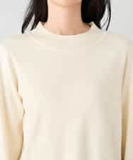 K2FAD40039 a.v.v(アー・ヴェ・ヴェ) 【洗える】プチハイネックニット グレー