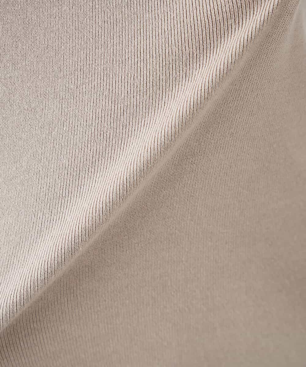 K2FAD40039 a.v.v(アー・ヴェ・ヴェ) 【洗える】プチハイネックニット グレー