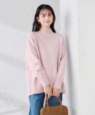 K2FAD46044 a.v.v(アー・ヴェ・ヴェ) 【洗える/静電気が起きにくい】バックスリットニット レッド