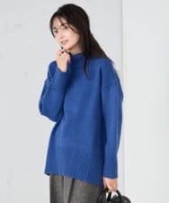 K2FAD46044 a.v.v(アー・ヴェ・ヴェ) 【洗える/静電気が起きにくい】バックスリットニット レッド