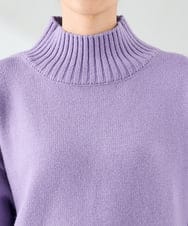 K2FAD46044 a.v.v(アー・ヴェ・ヴェ) 【洗える/静電気が起きにくい】バックスリットニット レッド