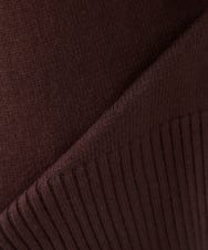 K2FAD46044 a.v.v(アー・ヴェ・ヴェ) 【洗える/静電気が起きにくい】バックスリットニット レッド