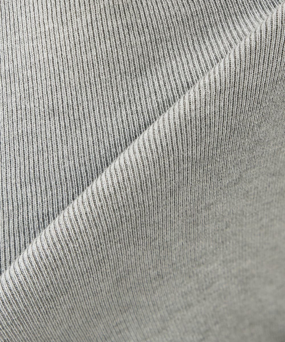 K2FAD69039 a.v.v(アー・ヴェ・ヴェ) 【洗える】ボートネック美ラクるパフスリーブニット マスタード