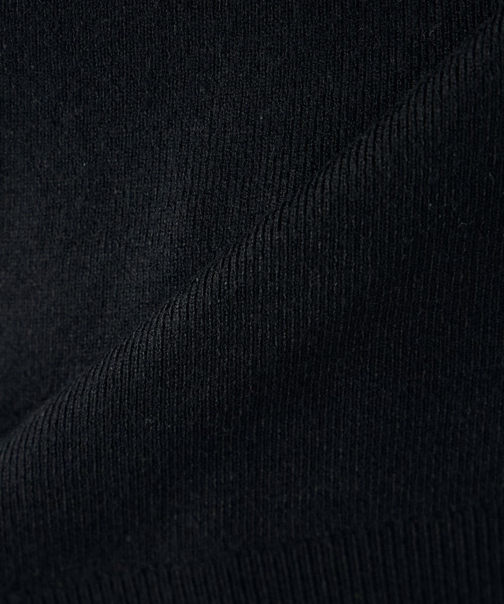 K2FAD69039 a.v.v(アー・ヴェ・ヴェ) 【洗える】ボートネック美ラクるパフスリーブニット マスタード