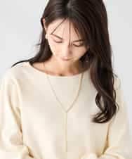K2FAD69039 a.v.v(アー・ヴェ・ヴェ) 【洗える】ボートネック美ラクるパフスリーブニット マスタード