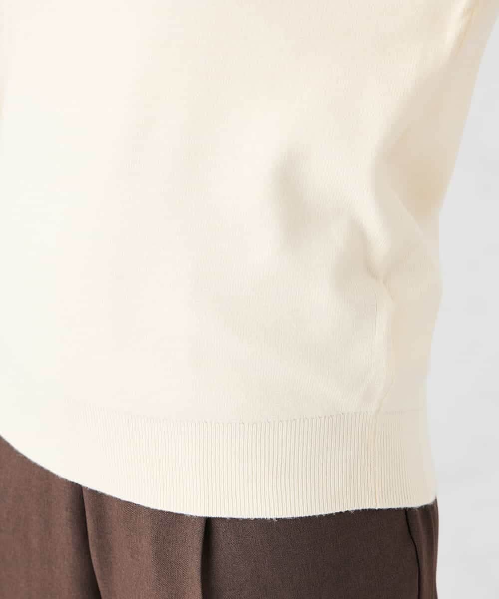 K2FAD69039 a.v.v(アー・ヴェ・ヴェ) 【洗える】ボートネック美ラクるパフスリーブニット マスタード