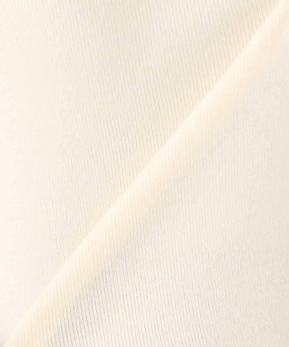 K2FAD69039 a.v.v(アー・ヴェ・ヴェ) 【洗える】ボートネック美ラクるパフスリーブニット マスタード