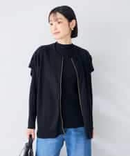 K2FAG30069 a.v.v(アー・ヴェ・ヴェ) 【2SET/洗える】ZIPベスト レイヤードセット グリーン