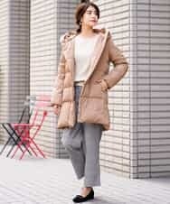 K2FAJ10049 a.v.v(アー・ヴェ・ヴェ) プリーツライクニット ピンク