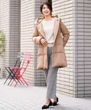 K2FAJ10049 a.v.v(アー・ヴェ・ヴェ) プリーツライクニット ピンク