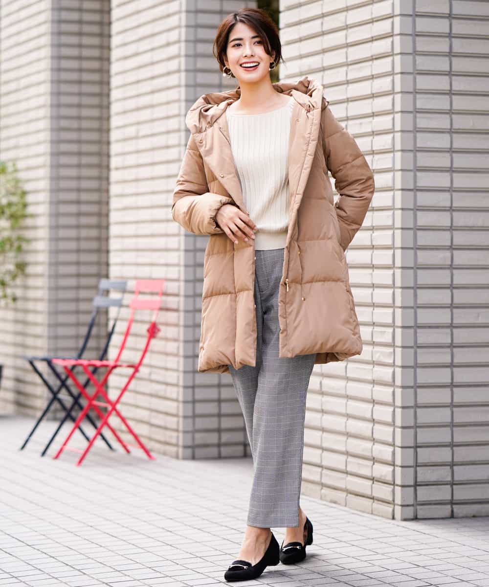 K2FAJ10049 a.v.v(アー・ヴェ・ヴェ) プリーツライクニット ピンク