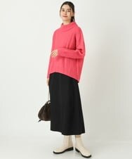 K2FAS52044 a.v.v(アー・ヴェ・ヴェ) アラン柄ハイネックニット アイボリー
