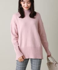 K2FAV46044 a.v.v(アー・ヴェ・ヴェ) バックスリットニットプルオーバー ピンク（WEB限定カラー）
