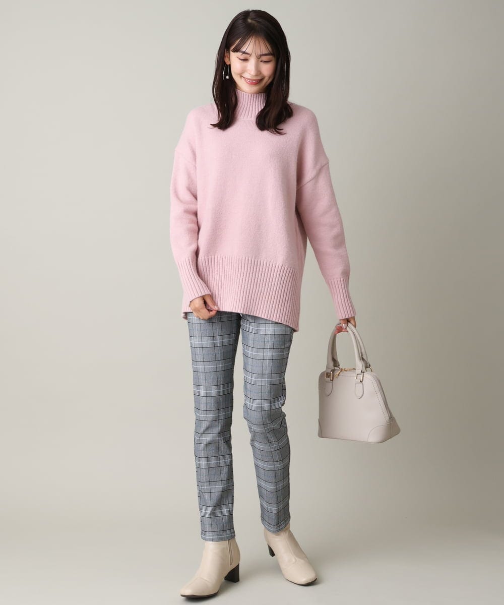 K2FAV46044 a.v.v(アー・ヴェ・ヴェ) バックスリットニットプルオーバー ホワイト（WEB限定カラー）