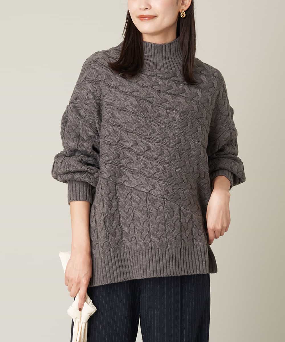【Schott】デザインニット　セーター
