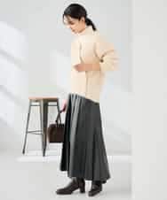 K2FBD23049 a.v.v(アー・ヴェ・ヴェ) カシュクールライクVネックニット ライトブルー