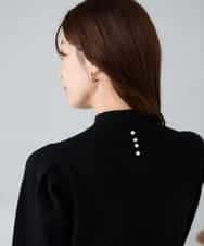 K2FBD28044 a.v.v(アー・ヴェ・ヴェ) プチハイネックショルダータックニット ピンク