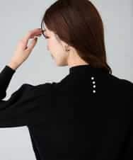 K2FBD28044 a.v.v(アー・ヴェ・ヴェ) プチハイネックショルダータックニット ピンク