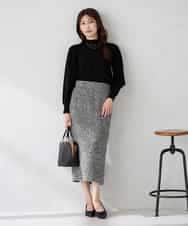 K2FBD28044 a.v.v(アー・ヴェ・ヴェ) プチハイネックショルダータックニット ピンク