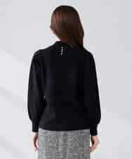 K2FBD28044 a.v.v(アー・ヴェ・ヴェ) プチハイネックショルダータックニット ピンク