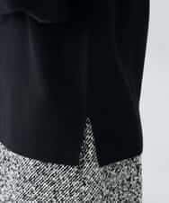 K2FBD28044 a.v.v(アー・ヴェ・ヴェ) プチハイネックショルダータックニット ピンク