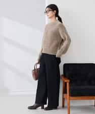 K2FBD33049 a.v.v(アー・ヴェ・ヴェ) モールヤーンニット モカ