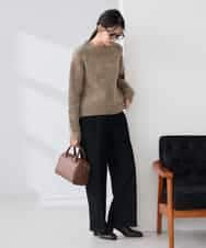 K2FBD33049 a.v.v(アー・ヴェ・ヴェ) モールヤーンニット モカ