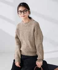 K2FBD33049 a.v.v(アー・ヴェ・ヴェ) モールヤーンニット モカ